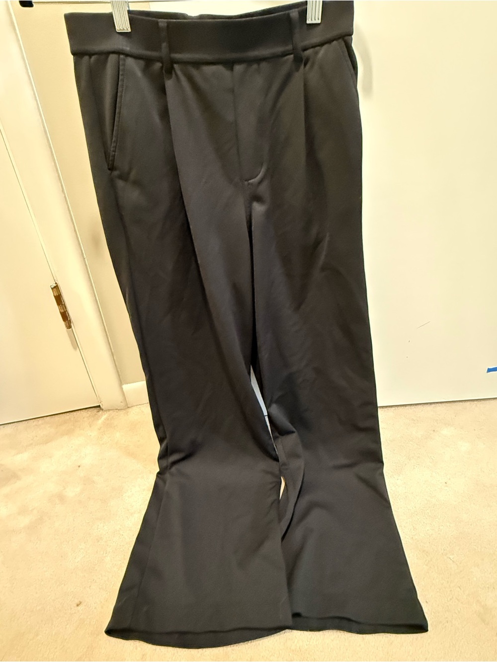 HALARA Black Straight-Leg Pants